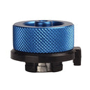LAOTIE Colorful Camping Stove Converter for Butane Canister to Screw Gas Cartridge Adapter