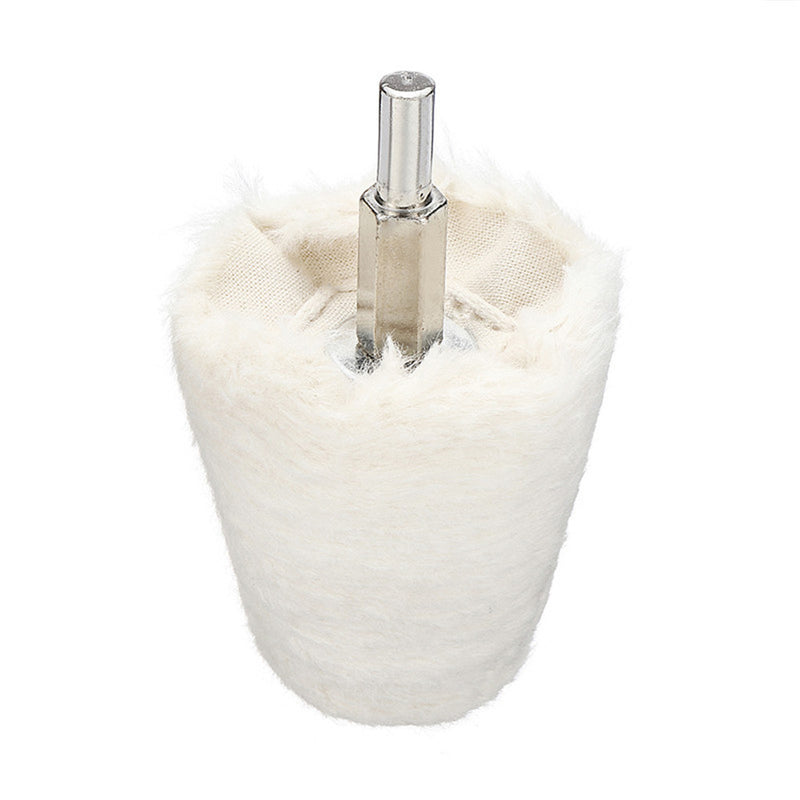 6pcs Polishing Wheel Buffing Pad Mop Wheel Kit Cloth Cotton Buffing Wheel