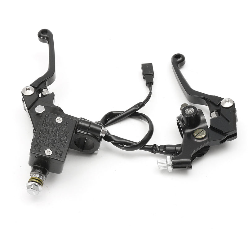 7/8inch Motorcycle Bike Hydraulic Brake Master Cylinder Cable Clutch Lever
