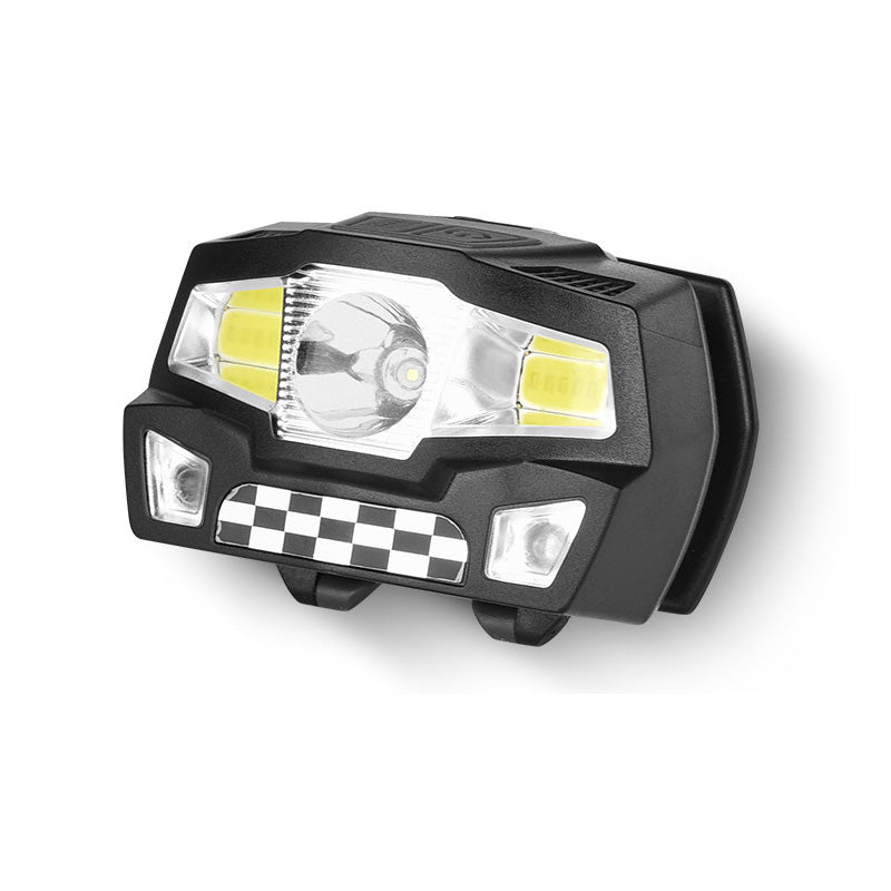Xmund HL9 800LM COB+XPG Induction Sensor Headlamp 3 Modes USB Charging 45 Rotation Cycling Hunting Emergency Lantern