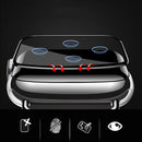 Enkay 3D Curved 9H Anti-explosion Full Coverage Tempered Glass Watch Screen Protector for Apple Watch Series 5 44mm / Apple Watch Series 4 44mm