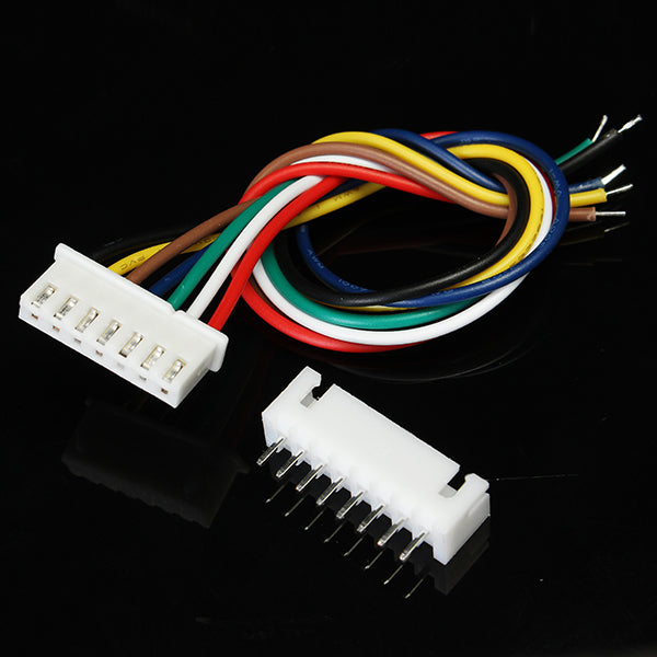 10sets 15cm XH2.54 8Pin 24AWG 1007 Terminal Wire Circuit Board Connecting Cable With Socket