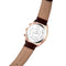 WISHDOIT WSD-006 Fashion Men Quartz Watch Luxury Leather Strap Waterproof Wrist Watch