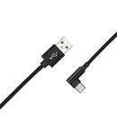 Bakeey 90 Degree USB3.0 Type C Charging Data Cable 3.28ft/1m for Xiaomi Mi A2 Pocophone F1