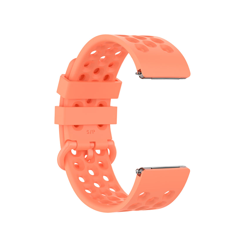 Bakeey 23mm Watch Band Strap for Fitbit Versa 2 With Head Grain Fit Seamless Sports Smart Watch
