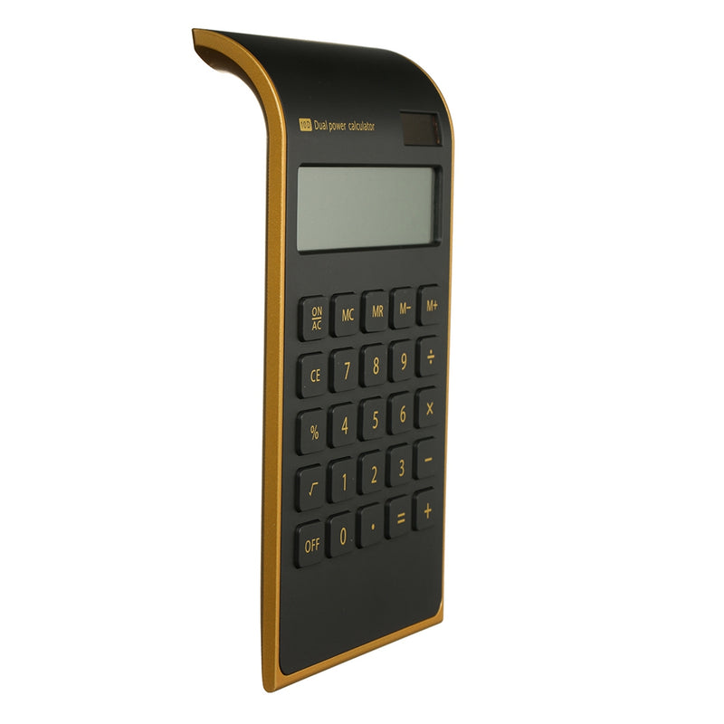 Electronic Solar Dual Power Calculator Ultra Thin 10 Digits Standard Function For Office School Use