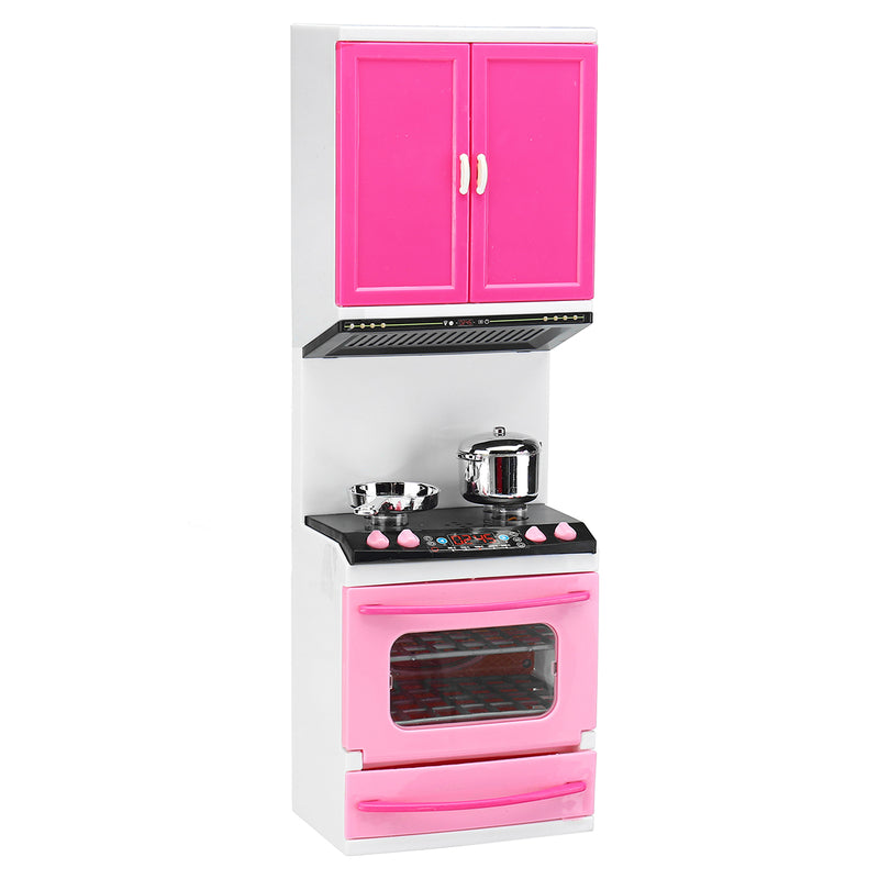 Large Girl Kid Wooden Play Kitchen Playset Children's Role Play Pretend Set Toys