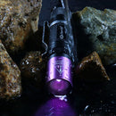 LightFe UV301 365nm&395nm Violet UV LED Detection Flashlight Fluorescence Sterilization Detected Pen