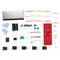 TTA1943 TTC5200 Transistors Class AB Stereo Amplifier DIY Kit Max Power 80W Per Channel