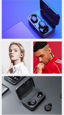 QCY T1 TWS Wireless bluetooth 5.0 Earphone HiFi Bass Stereo CVC8.0 Noise Cancelling 2600mAh Power Bank Bilateral Call Headphone from Xiaomi Eco-System