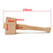 250mm Beech Solid Wooden Mallet Hammer Handle For Carpenter