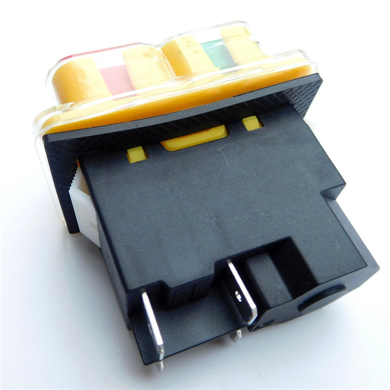 KEDU KJD17B/120V 16A 4 Pin Waterproof Electromagnetic On Off Push Button Switch