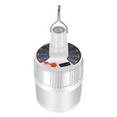 USB Rechargeable LED Bulb Waterproof 5 Modes Solar Light Outdoor Camping Emergency Light