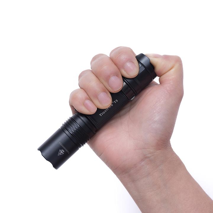 Trustfire T3 1000lm Waterproof EDC Flashlight 18650 Tactical Flashlight Mini Torch