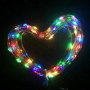 6M Solar Powered 60LED String Light 8 Modes IP65 Waterproof Copper Wire Fairy Lamp for Outdoor Garden
