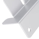 4Pcs Aluminum Alloy Solar Panel Mounting Z Shaped Brackets Set Fixing Kit Fit RVs Roof Yacht Decks
