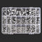 400pcs 24Value 1uF~1000uF SMD Aluminum Electrolytic Capacitors Assortment Kit With Box