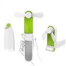 KCASA KC-C28 Portable Folding USB Fan Mini USB Desk Fan Office 4 Blades Cooler Cooling Portable Fan Operation Super Mute Silent