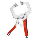 Multi-function Steel 5/6/11/18 Inch Locking C-Clamp Face Clamp Woodworking Vise Grip C Locking Plier