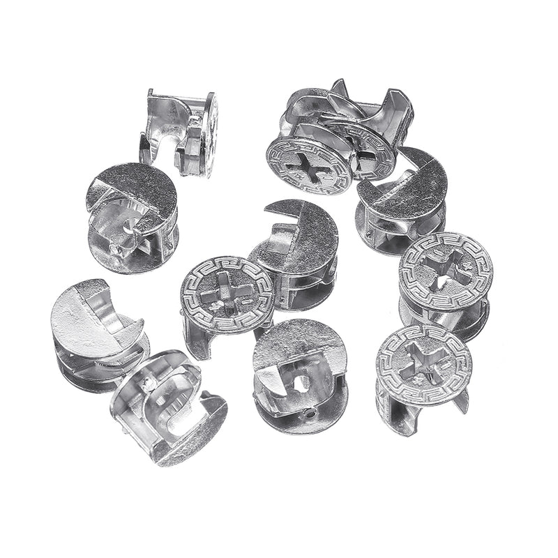 Suleve 125Pcs High Precision Hex Socket Head Cap Screw Bolts and Barrel Nuts Furniture Connecting Screws Accessories Assortment Kit