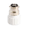 B22 to GU10 Socket Base Halogen CFL Light Bulb Lamp Adapter Converter Holder