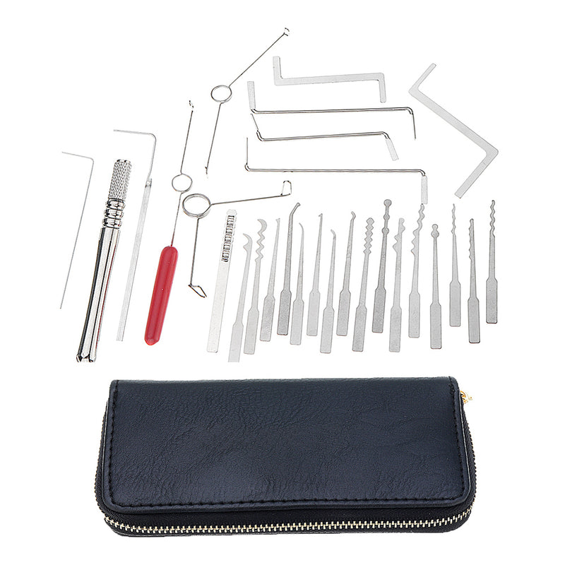 DANIU 29Pcs Single Hook Unlocking Lock Picks Tool Locksmith Lock Opener Locksmith Hand Tools