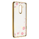 Bakeey Diamond Plating Clear Cover Soft TPU Flower Protective Case For Xiaomi Pocophone F1