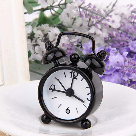 Classic Vintage Alarm Clock Electronic Desk Table Watch Mechanical Alarm clock Travel Vibrati