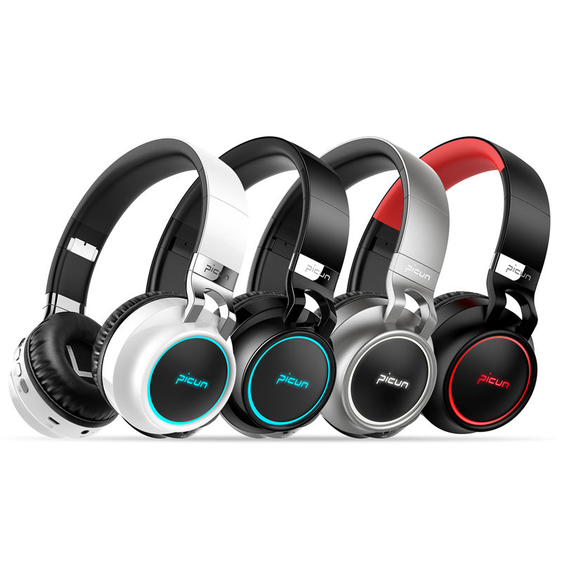 Pincun P60 Wireless bluetooth Headphone Foldable CVC Noise Cancelling TF Card Aux-in Stereo Headset