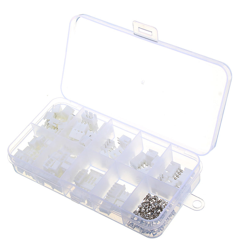 750pcs 2/3/4Pin JST-XH 2.54mm Dupont Connector Male/Female Wire Cable Jumper Pin Header Housing Connector Terminal Kit