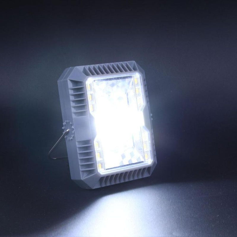 Waterproof Solar Flood Light Spotlight 3 Modes USB Rechargeable COB Work Camping Emergency Light