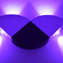 KCASA HC-161 4W 2 Bulbs Butterfly Shape LED Porch Wall Light Home Bar Decorative Light