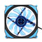 12cm 3 Pin 4 Pin LED Backlit CPU Cooling Fan Cooler for CPU PC Computer Mining Case