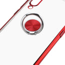 Bakeey Ring Holder Color Plating Hard PC Protective Case For Xiaomi Mi9/ Mi 9 Transparent Edition