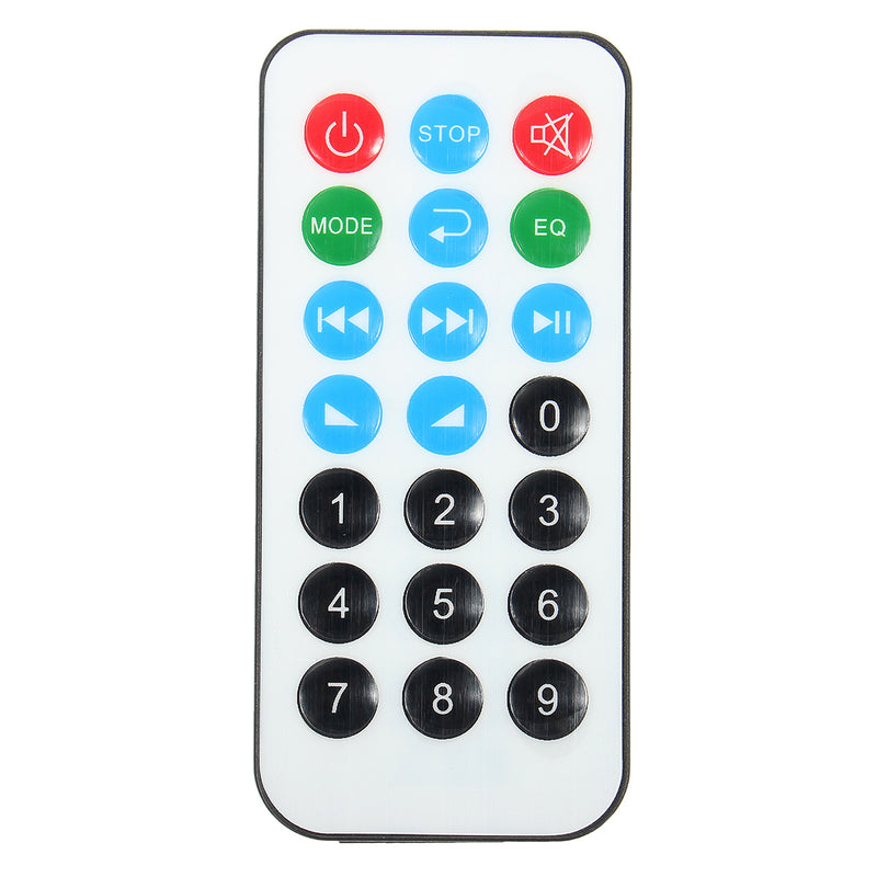 DC 12V/5V MP3 Decode Board LED USB AUX FM bluetooth Radio Amplifier With Remote