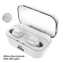 TWS bluetooth 5.0 3500mAh Wireless Stereo Earphone Battery Indicator Digital Display HIFI Sports Headphone With Charging Box