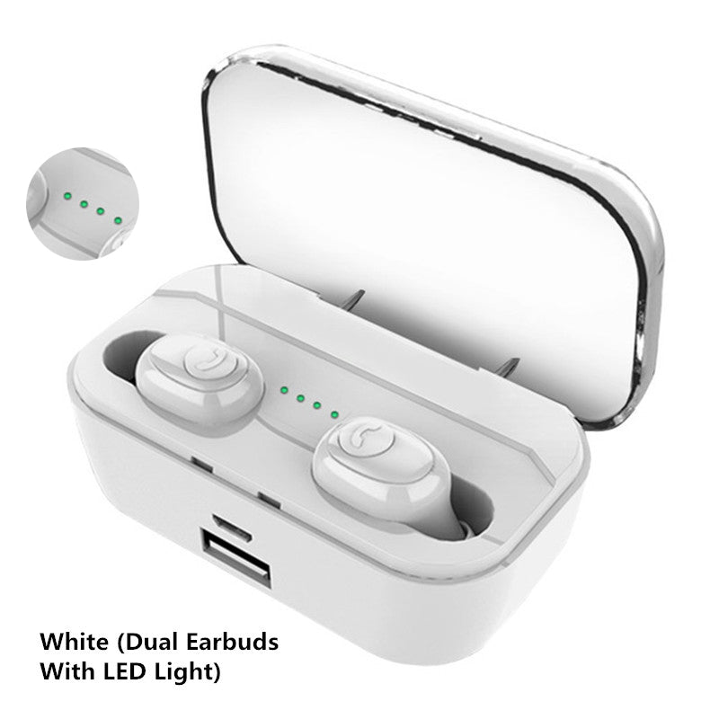 TWS bluetooth 5.0 3500mAh Wireless Stereo Earphone Battery Indicator Digital Display HIFI Sports Headphone With Charging Box