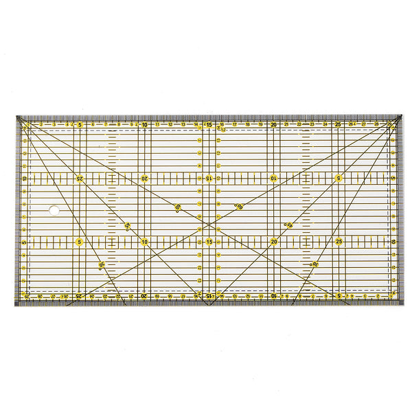 Patchwork Ruler Diy Hand Tool Sewing Gauge Ruler Generous Ruler Quilting