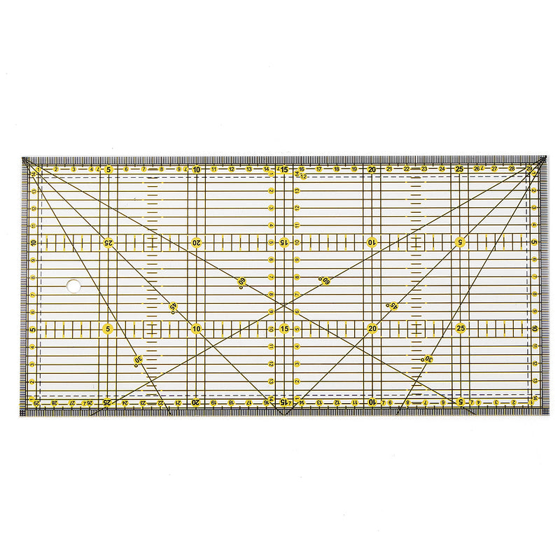 Patchwork Ruler Diy Hand Tool Sewing Gauge Ruler Generous Ruler Quilting