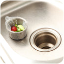 30pcs Sink Filter Bag Food Residue Garbege Filter Strainer Bag Net Kitchen Tool