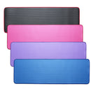 KALOAD 10mm Thick Yoga Mat Comfortable Non-slip Exercise Training Pad Gymnastics Fitness Foam Mats