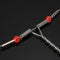 ZANLURE 70 cm Stainless Steel Wire Leader Fishing Line Lure Trace Cable Braided Fishing Line