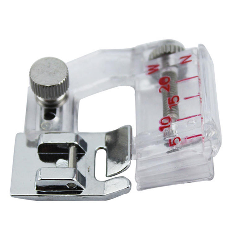 Adjustable Bias Binder Presser Foot Feet Binding Feet Sewing Machine Attachment Accessory