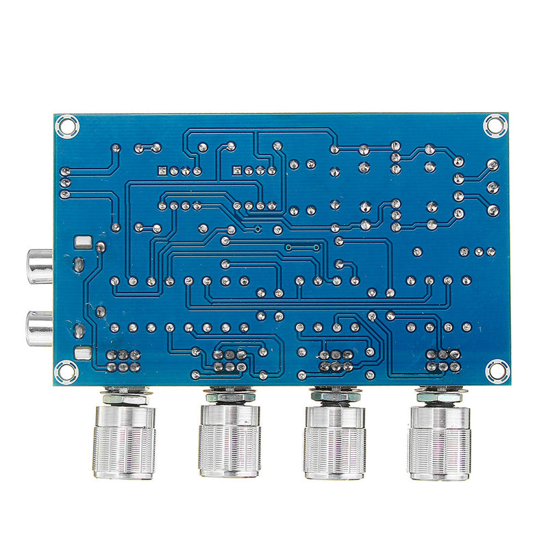 NE5532 C2-001 AC 12-24V Power 4 Channel  Adjustment Amplifier Tuning Board Preamplifier