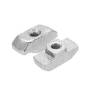 Machifit 30pcs M4 Hammer Nut Aluminum Connector T Fastener Sliding Nut