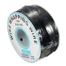 3pcs Black 0.55mm Circuit Board Single-Core Tinned Copper Wire Wrap Electronic Wire Jumper Cable