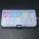 300Pcs 5mm LED Diodes Yellow Red Blue Green White Assortment Light DIY Kit