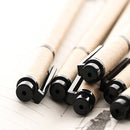 Creative Stationery Kraft Paper Shell Gel Pen In Black 10 Pcs