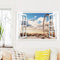 Miico FX82014 Ferris Wheel Landscape Wall Sticker Removable Sticker Window Printing Home Decoration Wall Sticker