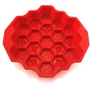 High Temperature Resistant Food Grade Silicone Cake Mold Round Honeycomb Baking Tray Ice Cube Diy Baking Mold